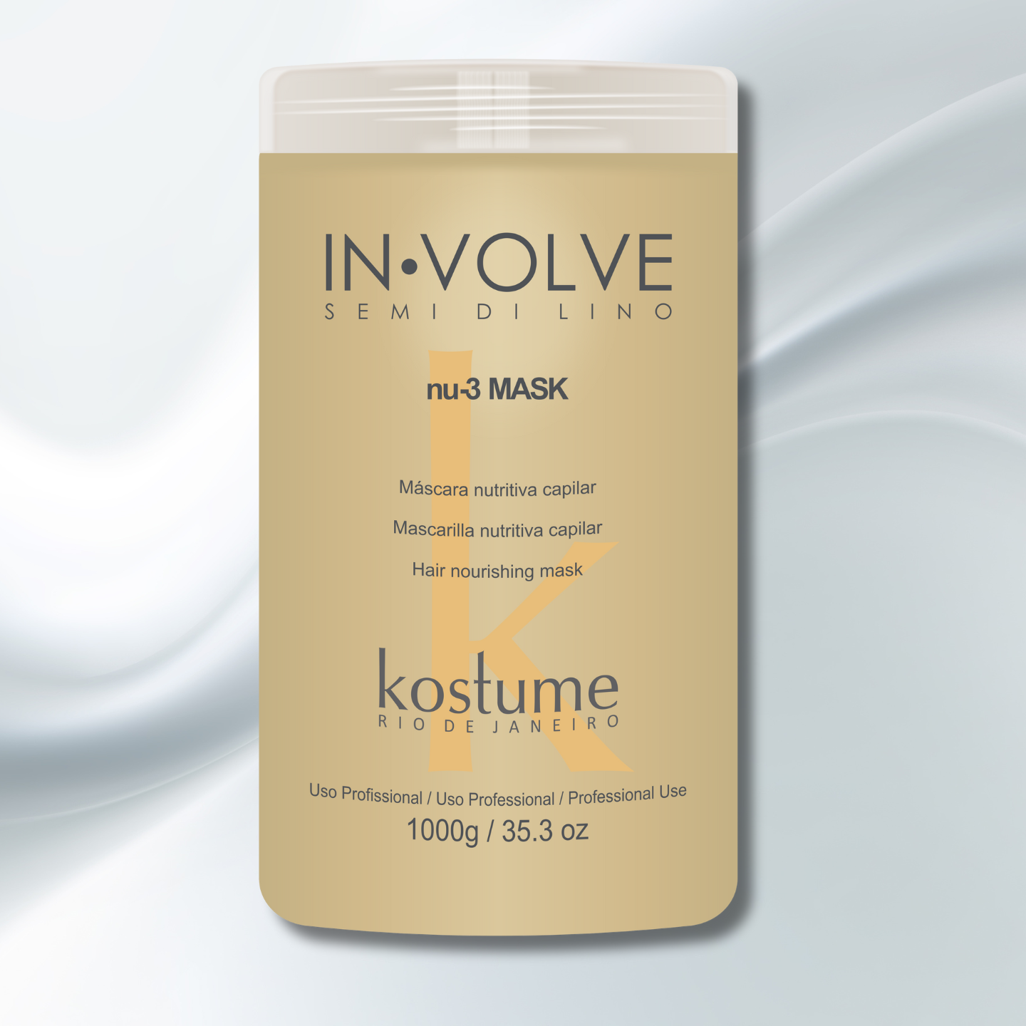 In Volve Semi Di Lino nu-3 Mascarilla de 1,000 g.