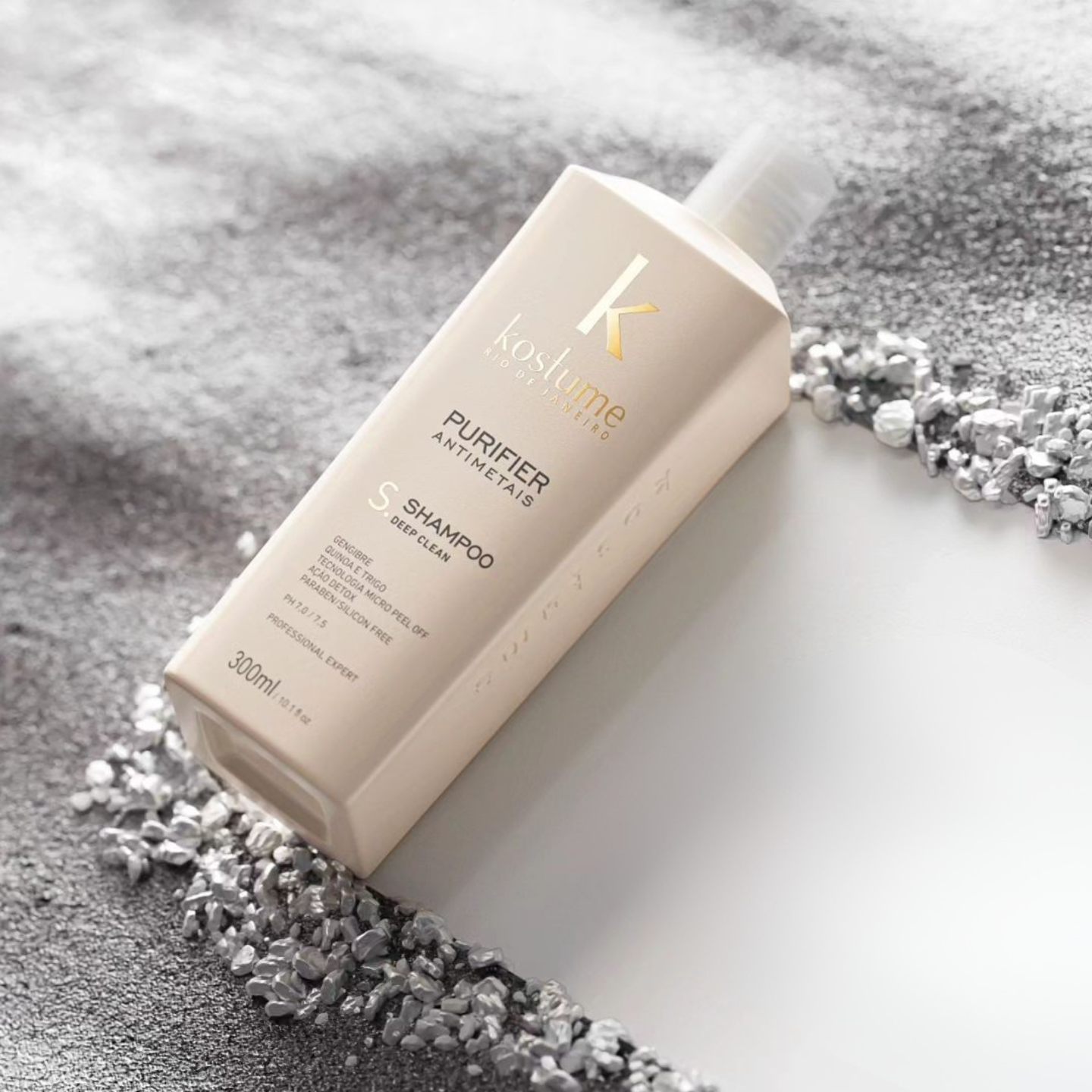 Purifier AntiMetais Shampoo de 300 ml.